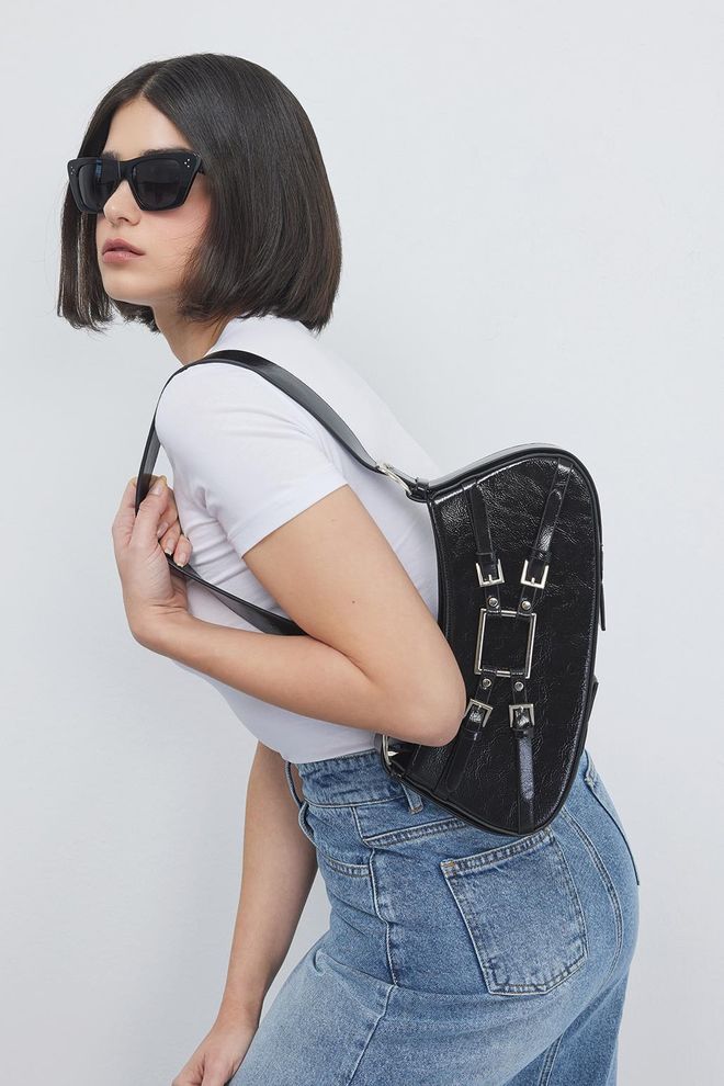 Kadriye Baştürk Bolso Negro Ropa al por mayor Primavera