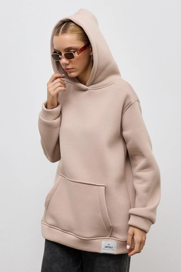 Beige hoodie wholesale hot sale