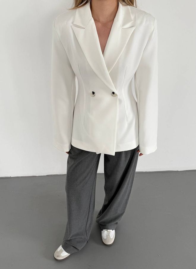 Ilia Giacca Ecru Abbigliamento all'ingrosso Elegante