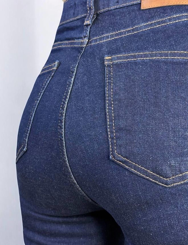 LACARINO Španielske Džínsy S Vysokým Pásom Námornícke Veľkoobchod s oblečením Formálny