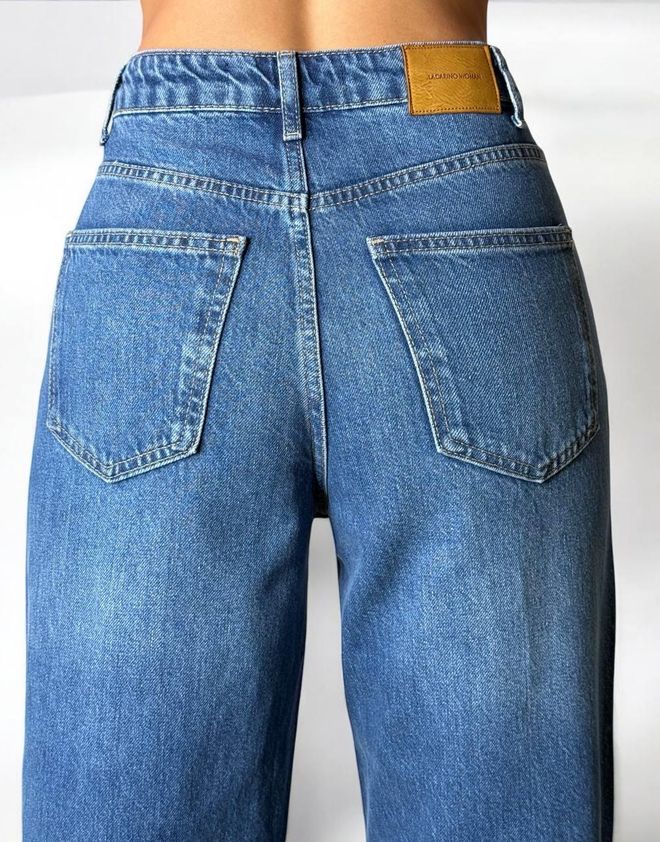 LACARINO Γυναικεία Μπλε Τζιν Υψηλής Μέσης Χονδρικό εμπόριο ενδυμάτων Φθινόπωρο