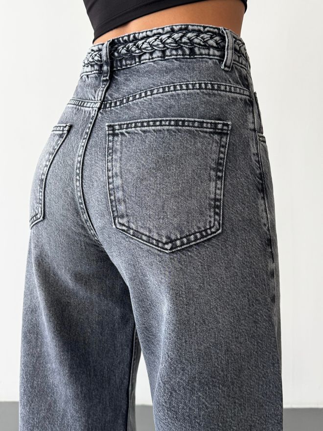 LACARINO Γκρι Casual Streetwear Vintage Ρετρό Τζιν Χονδρικό εμπόριο ενδυμάτων 5