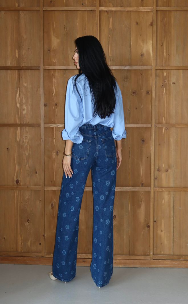 LACARINO Vaqueros Mom Azules De Cintura Alta Estilo Casual Vintage Ropa al por mayor Primavera