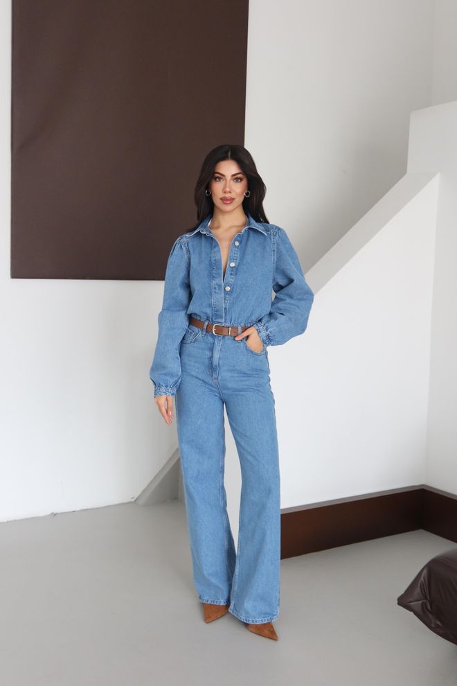 LACARINO Blue Vintage Casual Jumper Dress Wholesale Clothing 5