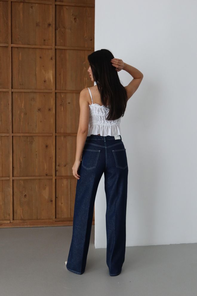 LACARINO Blue Casual Vintage Streetwear Boho Retro Jeans Wholesale Clothing Boho