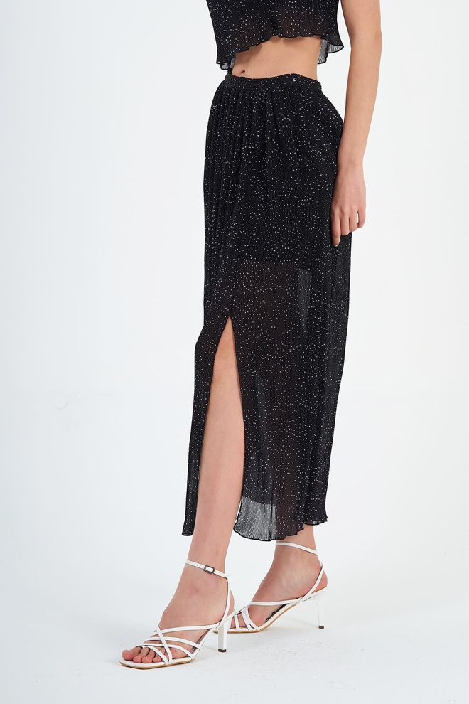 Lefon Falda Plisada De Chifón A Media Pierna Ropa al por mayor Casual