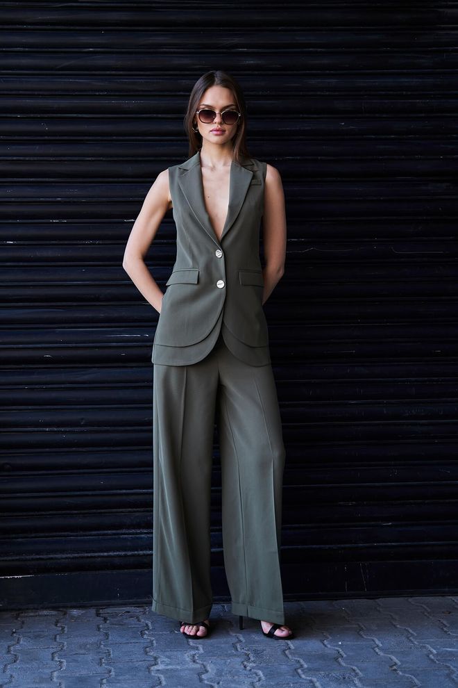 Lefon Double Layer Vest Wholesale Clothing Formal