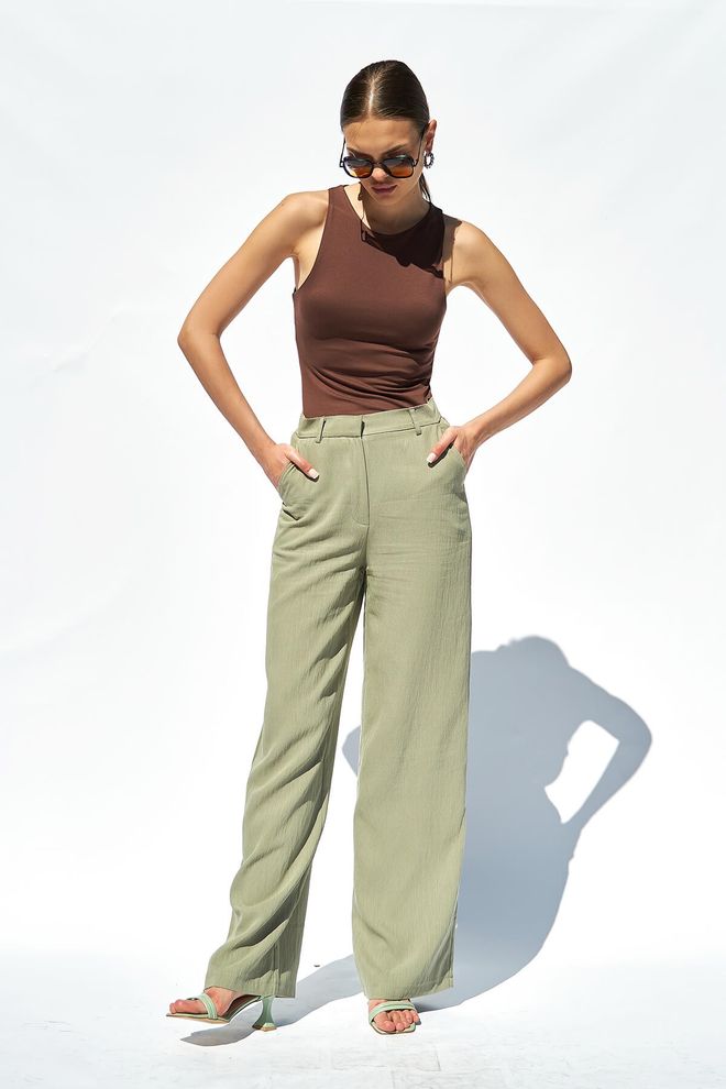 Lefon Kelnės Tiesiomis Kojomis Su Šoninėmis Kišenėmis Didmeninė prekyba drabužiais Išleistuvės