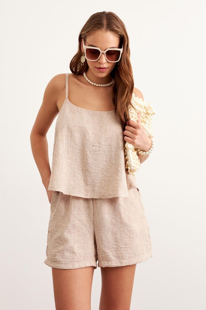 Levure Hanger Crop Blouse Stone Wholesale Clothing Beach