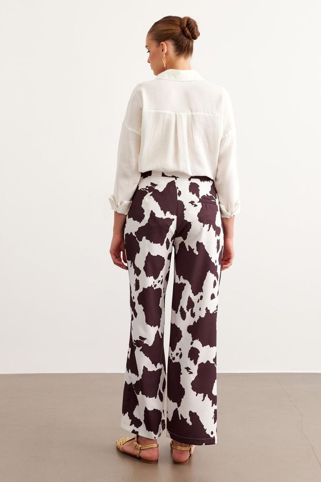 Levure Polka Dot Print Pants Multicolor Wholesale Clothing Fall