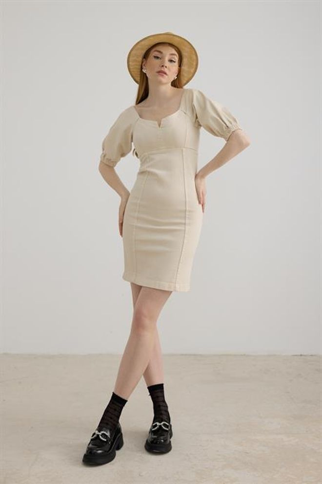 Levure Mini robe Colorée À Manches Pastèque Stone Vêtements en gros Anniversaire