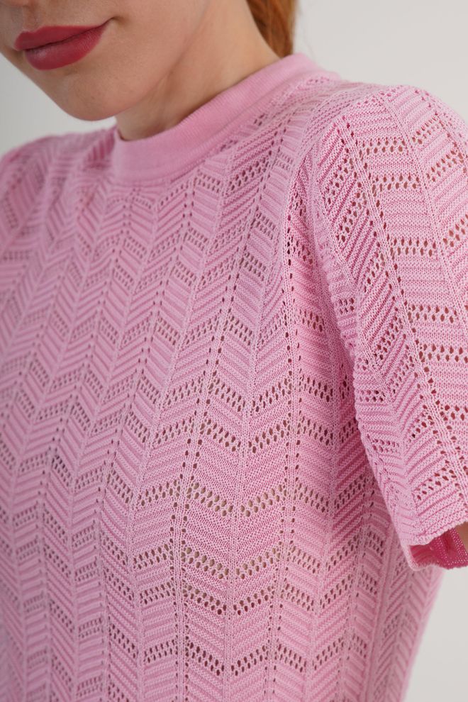 Lustrin Pink Casual Elegant Preppy Blouse Wholesale Clothing Preppy