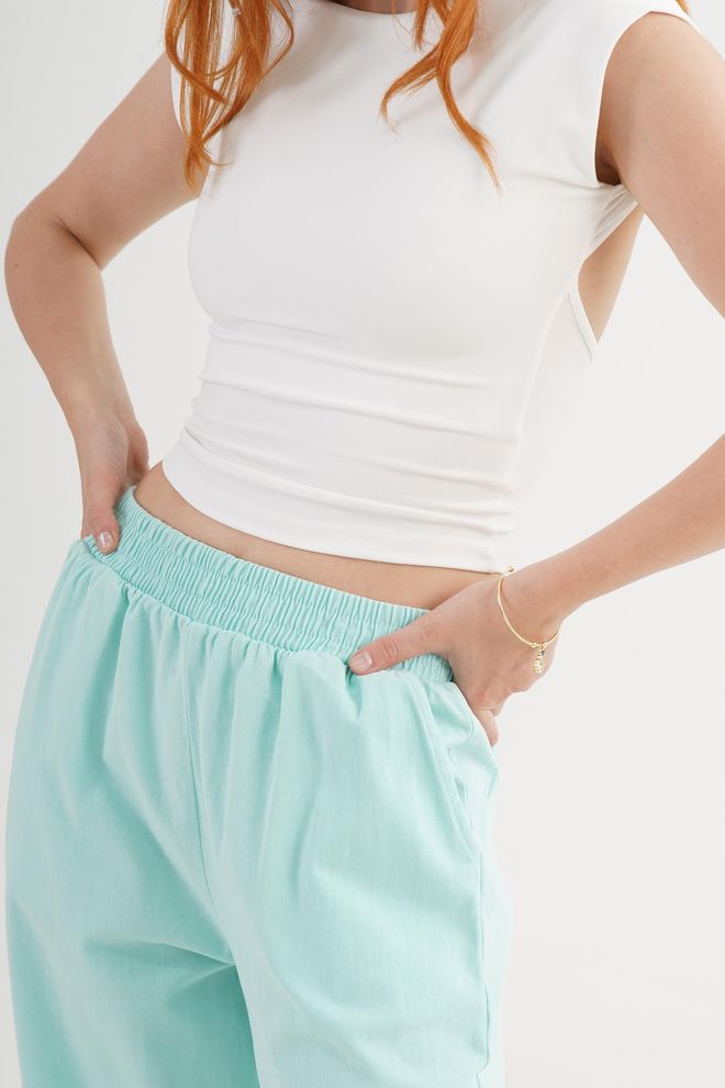 Lustrin Mix Color Palazzo Pants Wholesale Clothing Boho