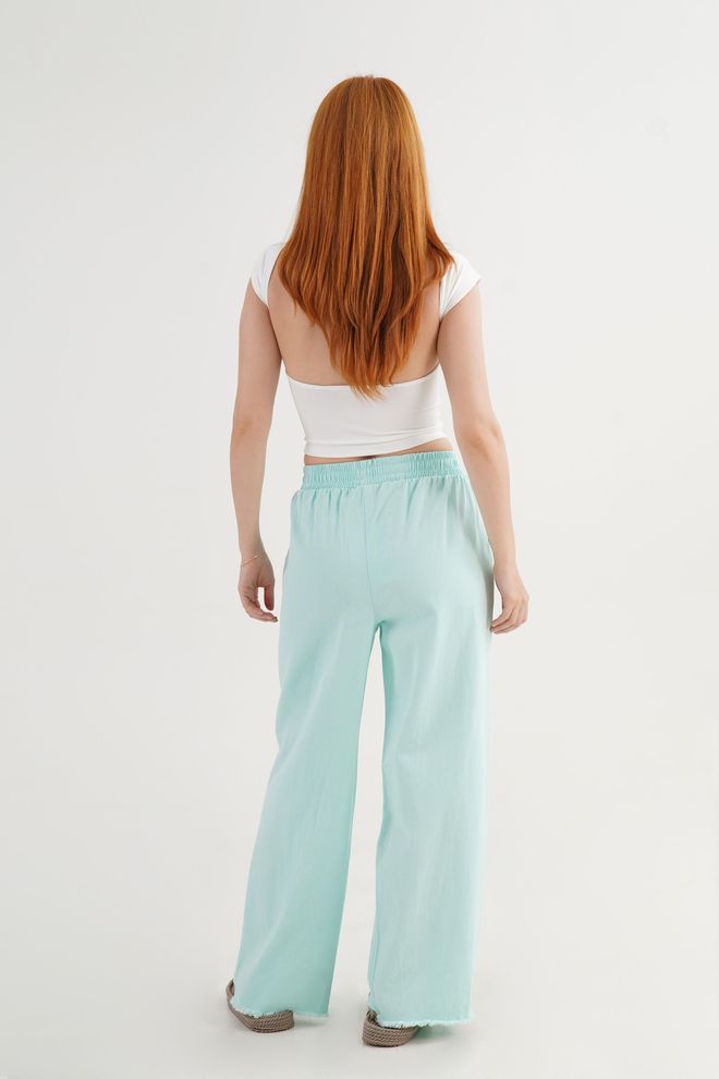 Lustrin Mix Color Palazzo Pants Wholesale Clothing 5