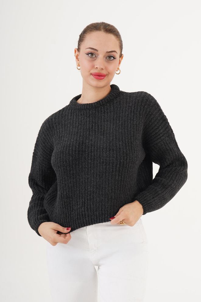 Lustrin Μαύρο Πουλόβερ Casual Σοδειά Κομψό Ρετρό Χονδρικό εμπόριο ενδυμάτων Casual