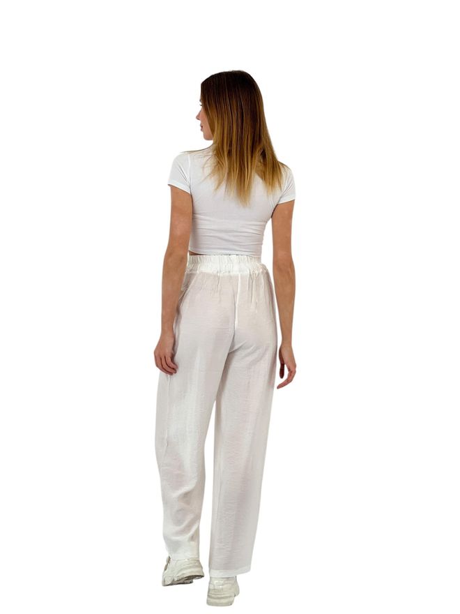 MISS POEM Wide Leg Pocketless Pants Wholesale Clothing Casual