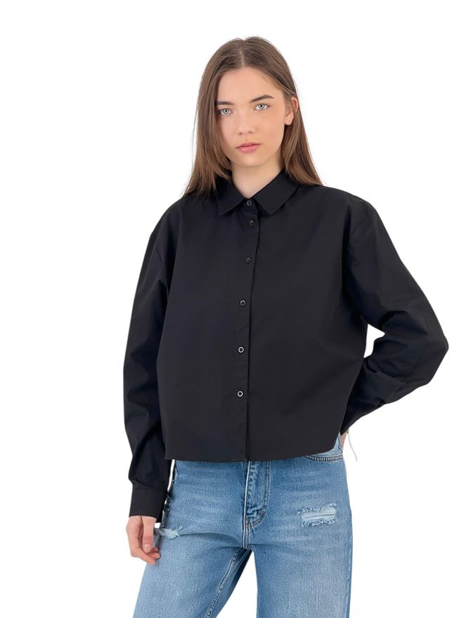 MISS POEM Camisa De Manga Comprida Roupas por atacado Casual