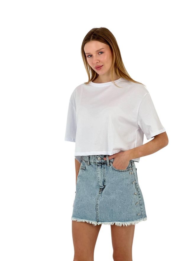 MISS POEM Тениски Дрехи на едро Небрежен