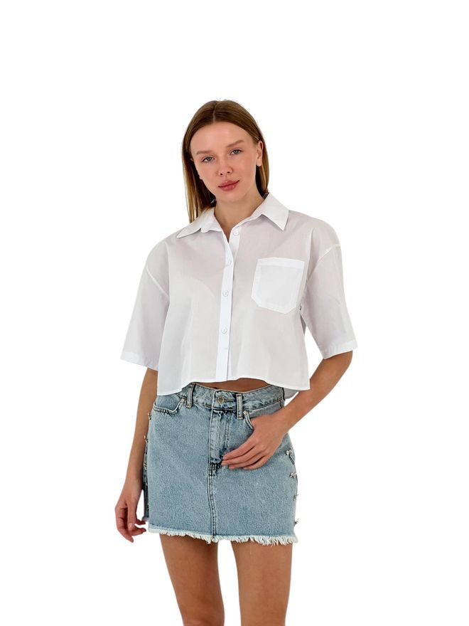 MISS POEM Hemden Großhandelskleidung Lässig