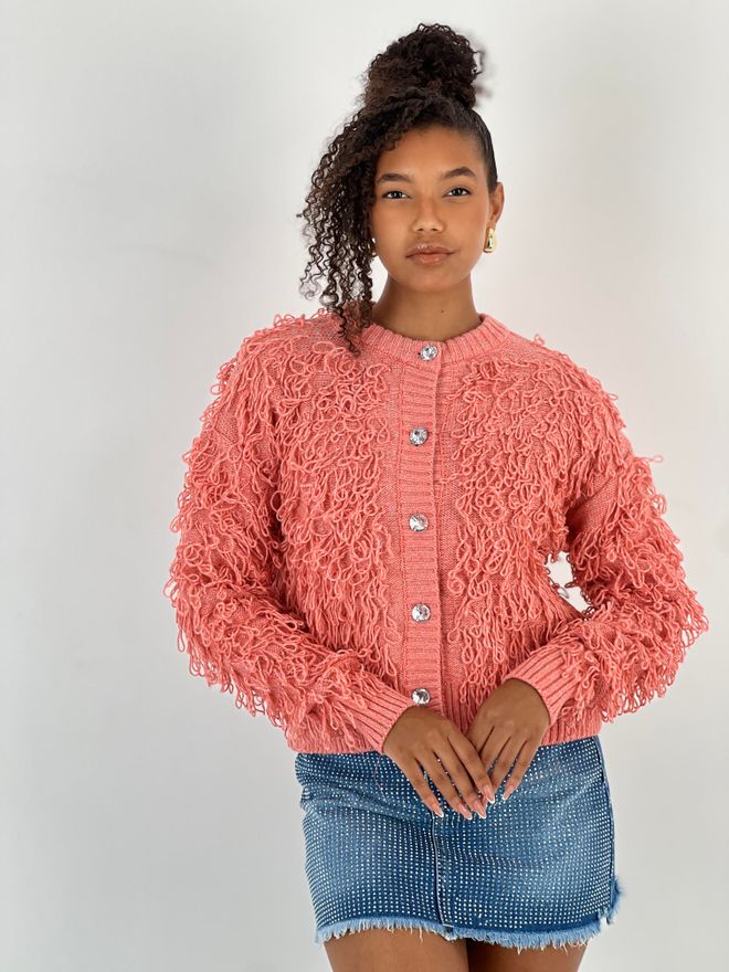 MISS POEM Gilet Rose Décontracté Mignon Streetwear Vêtements en gros Décontracté