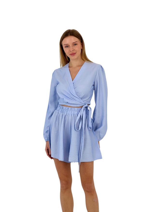 MISS POEM Squadra Baby Blue Abbigliamento all'ingrosso Casuale