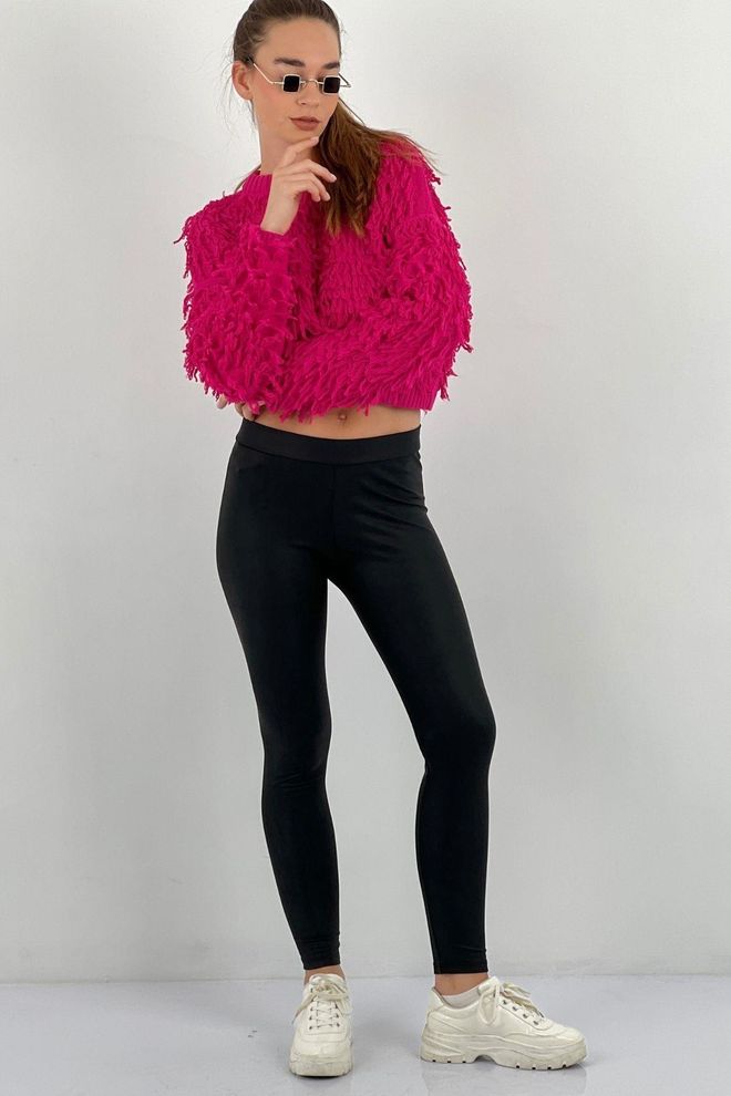 MISS POEM Μαύρο Κολάν Για Αθλητισμό Casual Και Streetwear Χονδρικό εμπόριο ενδυμάτων Casual