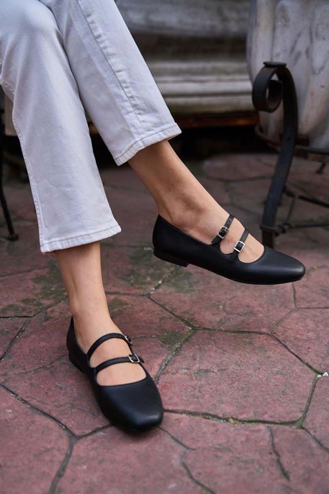 Madamra Dvostruki Pojas Babette Black Велепродаја одеће 2