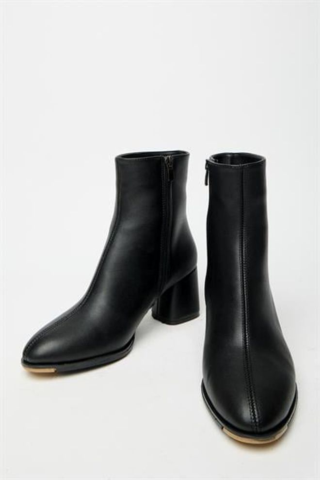 Madamra Stivali E Stivaletti Con Tacco Neri Da Donna Elegante Modello Casual Stagionale Con Cerniera Abbigliamento all'ingrosso 2