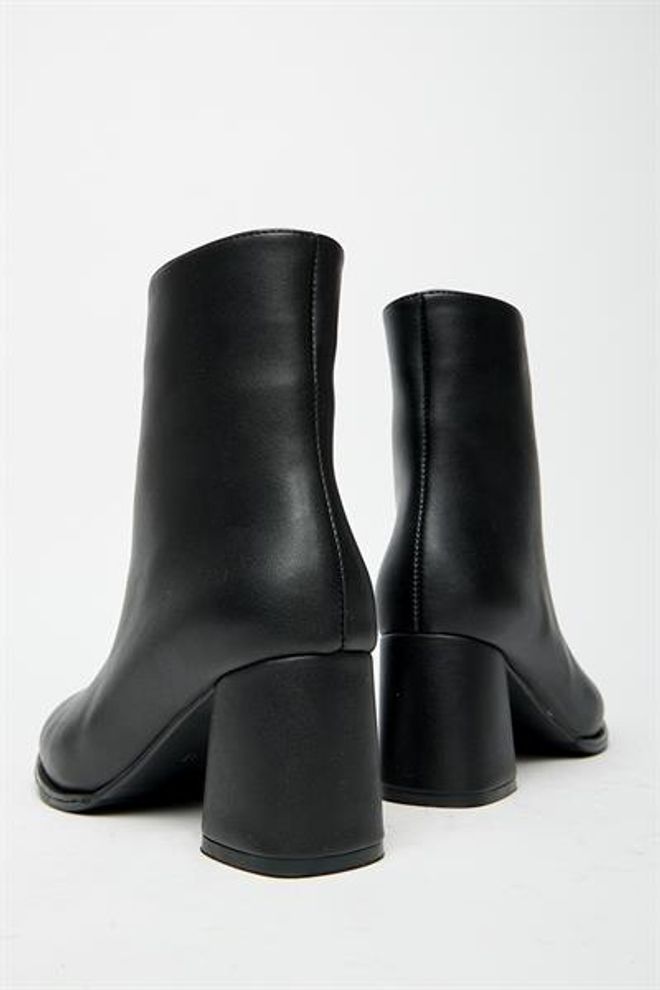 Madamra Stivali E Stivaletti Con Tacco Neri Da Donna Elegante Modello Casual Stagionale Con Cerniera Abbigliamento all'ingrosso 4