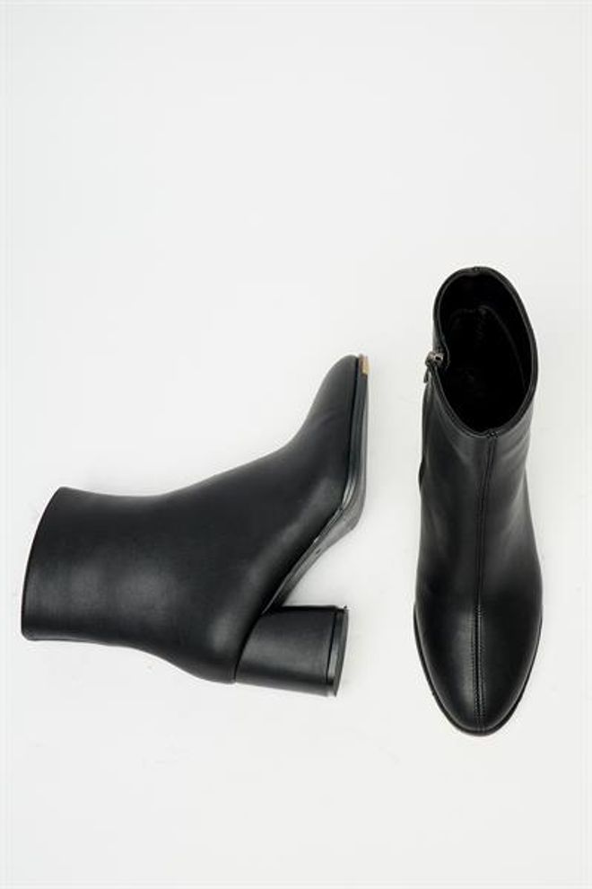 Madamra Stivali E Stivaletti Con Tacco Neri Da Donna Elegante Modello Casual Stagionale Con Cerniera Abbigliamento all'ingrosso 1