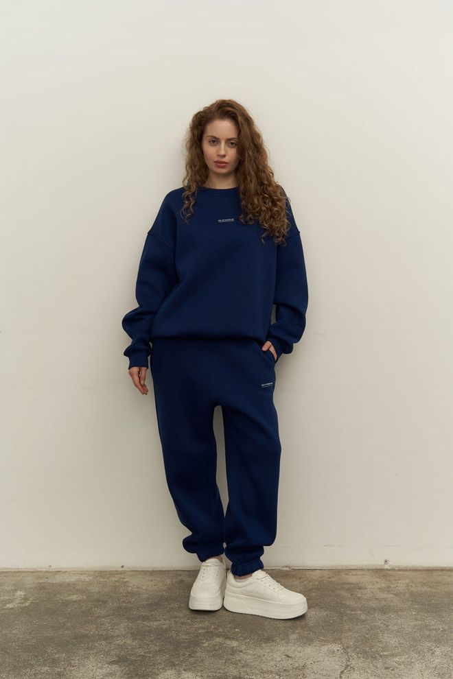 Mai Collection Mini Bicyklový Námorný Teplákový Oblek S Výstrihom Veľkoobchod s oblečením 0