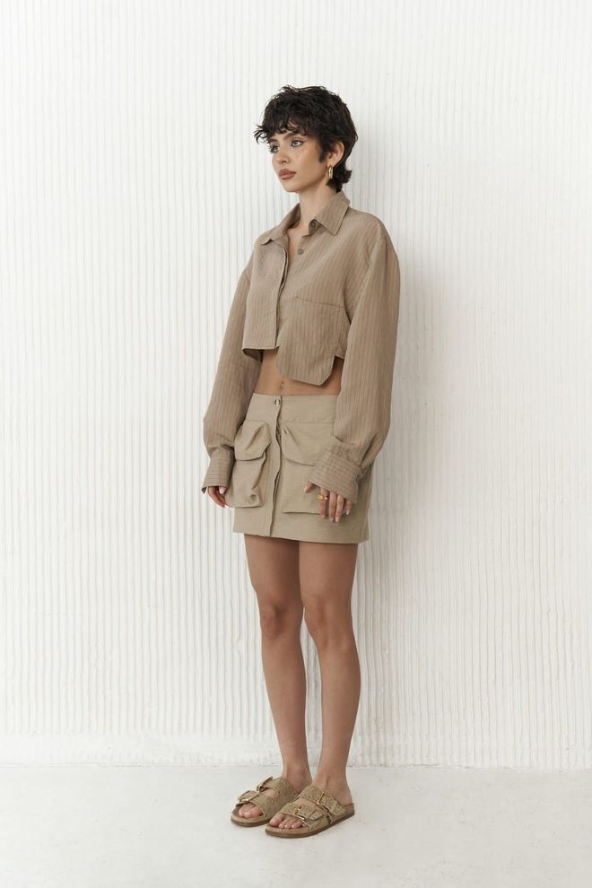 Mai Collection Berry Mink Mini Skirt Wholesale Clothing Birthday