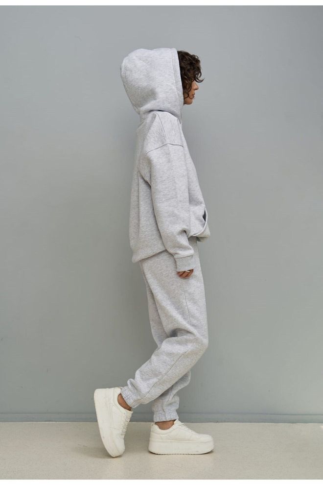 Mai Collection Minimal Print Carmelange Tracksuit Suit Wholesale Clothing No Fabric