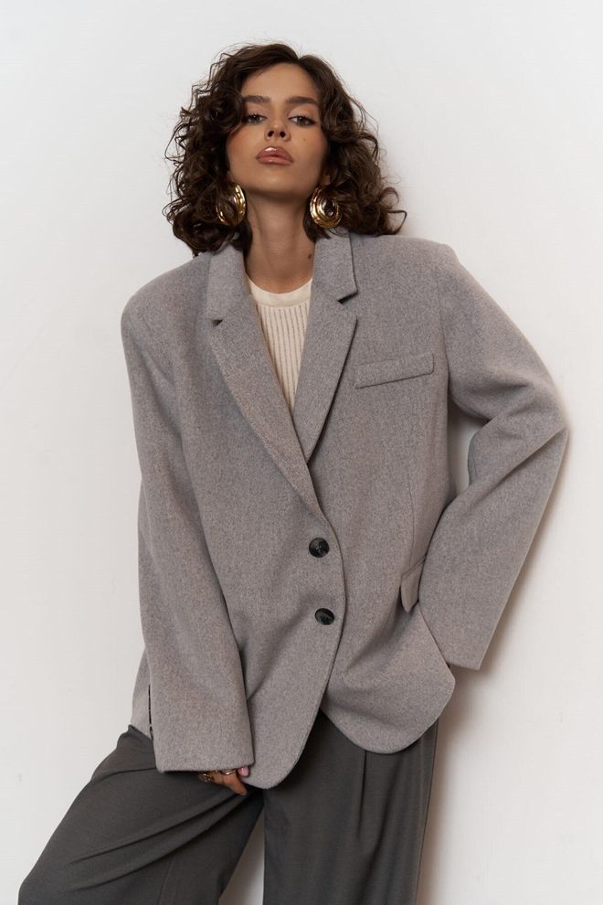 Mai Collection Howell Smoked Blazerjacke Großhandelskleidung 0