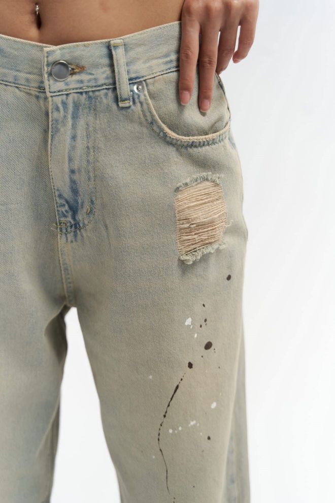 Mai Collection Touch Dirty Green Jeans Hurtowa sprzedaż odzieży 5