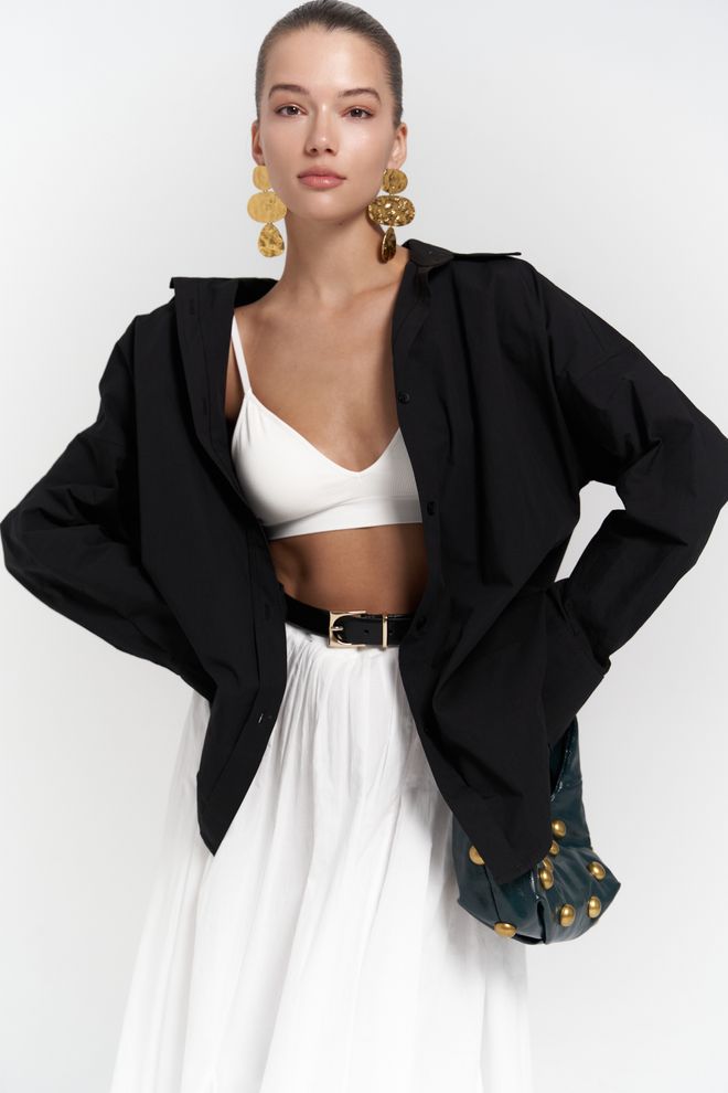 Mai Collection Phoebe Oversize Marškinėliai Didmeninė prekyba drabužiais Kokteilinė