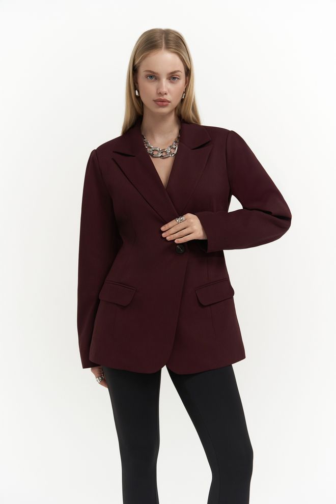 Mai Collection بليزر برييلا بمقاس الخصر ملابس بالجملة البوليستر