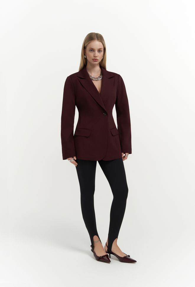 Mai Collection بليزر برييلا بمقاس الخصر ملابس بالجملة الخريف