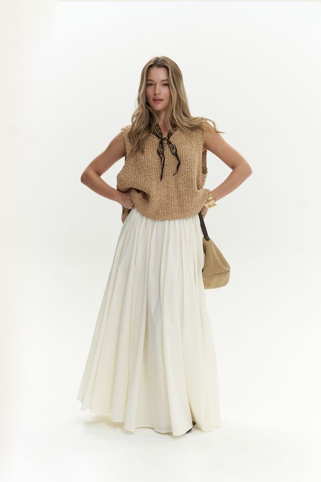 Mai Collection Knitle Casual Print Knitwear Crop Wholesale Clothing Birthday