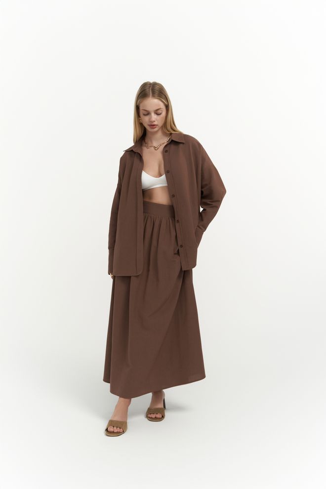 Mai Collection Комплект Юбки рубашки Ambra Оптовая продажа одежды Повседневный
