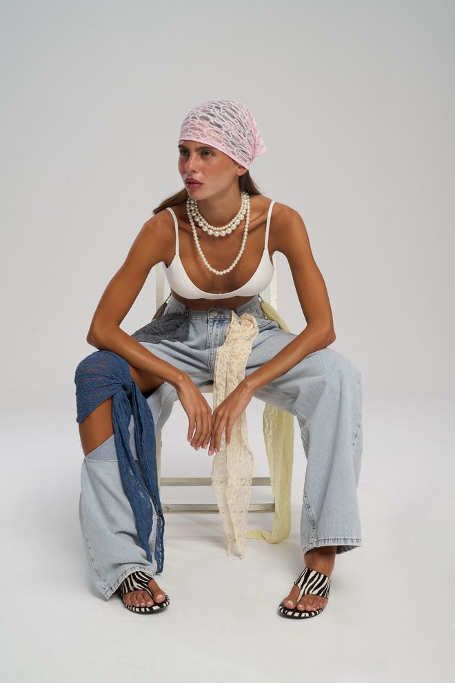 Mai Collection Ροζ Casual Boho Σοδειά Κομψό Σάλι Χονδρικό εμπόριο ενδυμάτων Άνοιξη