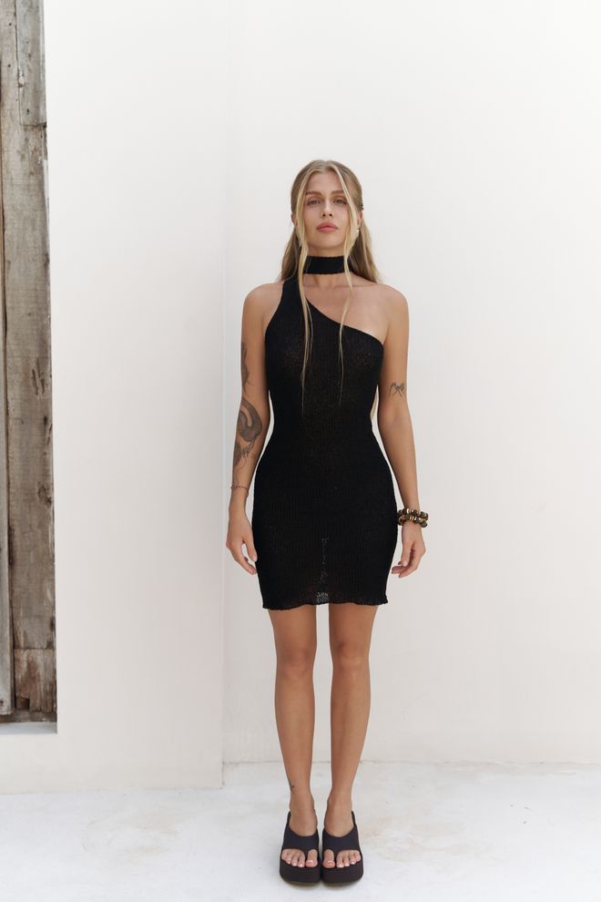 Mai Collection Rochie Neagră Sexy Elegantă Bodycon Mini Îmbrăcăminte cu ridicata 5