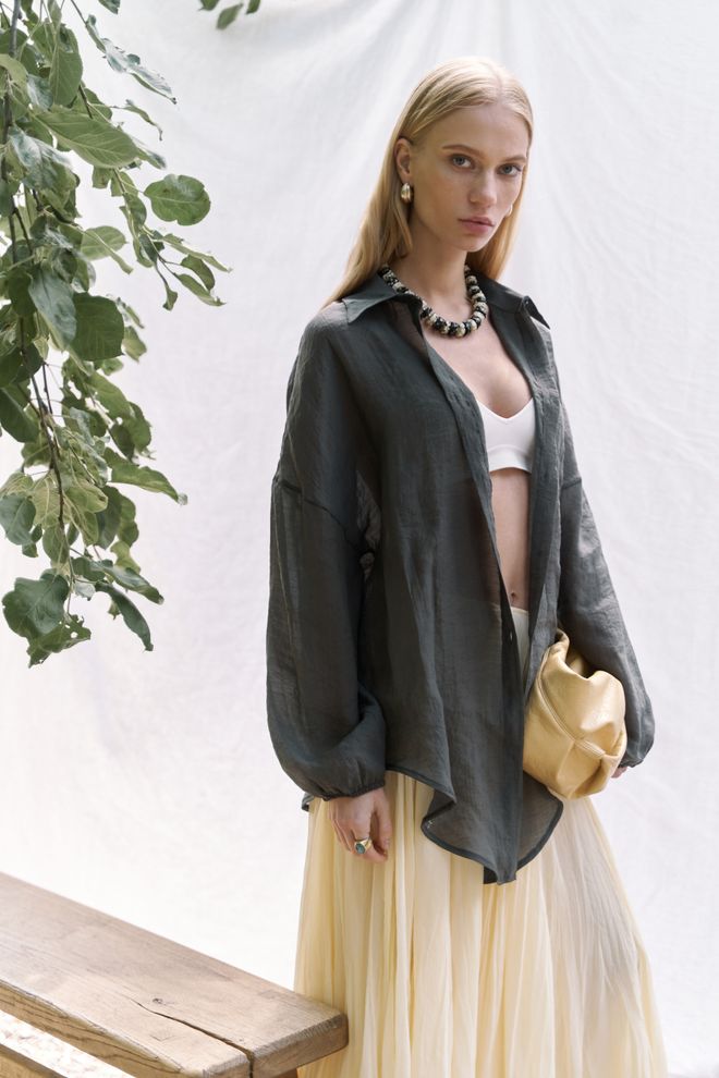 Mai Collection Camicia Nera Casual Elegante Abbottonata Oversize Abbigliamento all'ingrosso Casuale