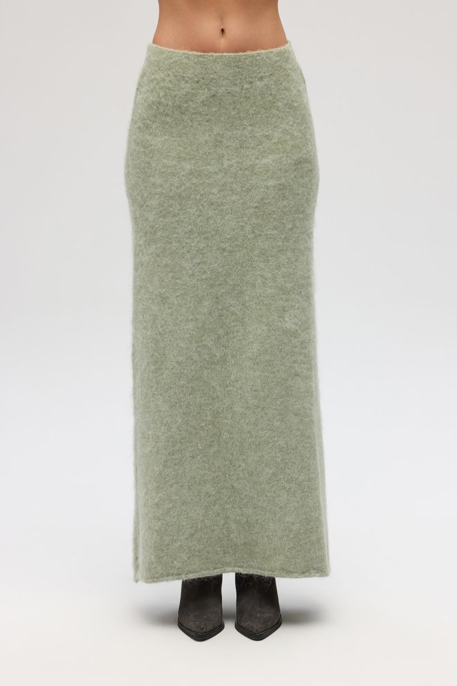 Mai Collection جيبة أخضر أنيقة قلم ماكسي ملابس بالجملة صالة