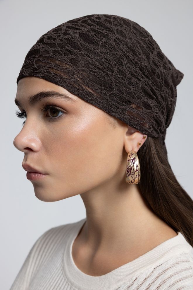 Mai Collection Καφέ Εθνοτικό Boho Σάλι Για Εργασία Και Πάρτι Χονδρικό εμπόριο ενδυμάτων Casual