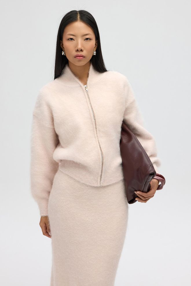 Mai Collection جيبة بيج بوديكون ماكسي ارتفاع الخصر اسحب على ملابس بالجملة 5