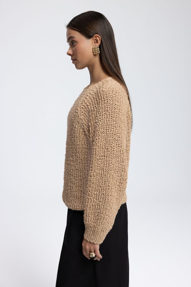 Mai Collection Bej Gündelik Kazak Toptan Giyim Boho