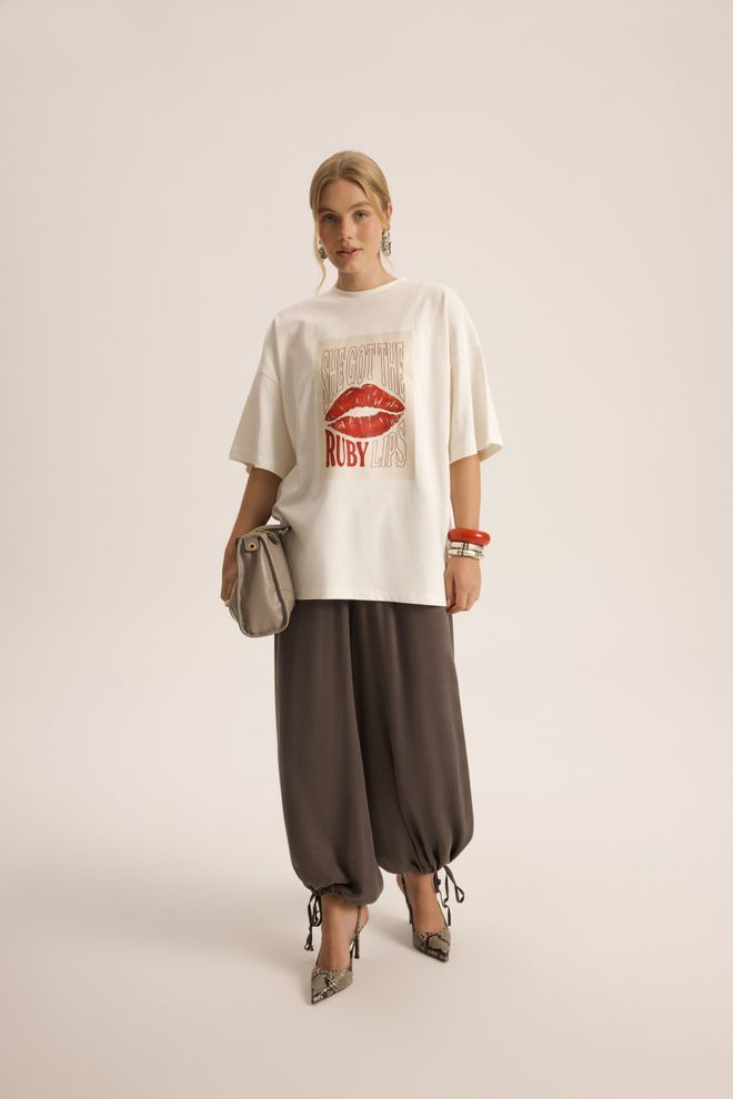 Mai Collection Коричневые Повседневные Бохо Парашютные Штаны Оптовая продажа одежды 5