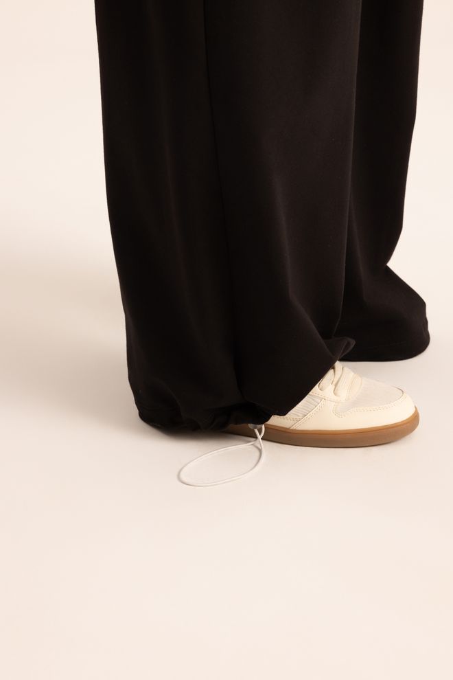 Mai Collection Black Set Casual Streetwear Oversized Palazzo Wholesale Clothing Fall