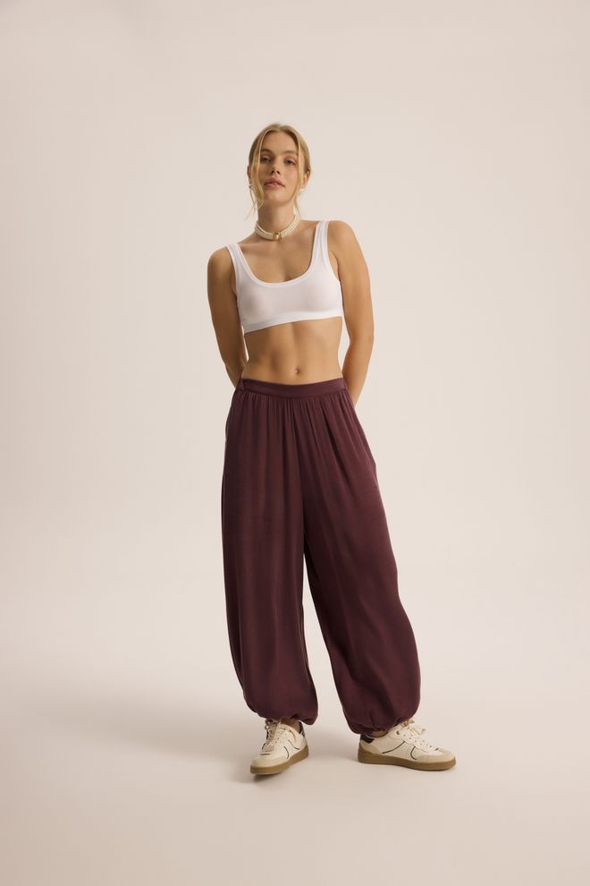 Mai Collection Бордовый Красный Штаны Оптовая продажа одежды 1